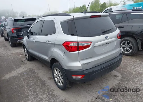 2018 Ford Ecosport Se z USA, uszkodzony, nr VIN MAJ6P1UL1JC243919